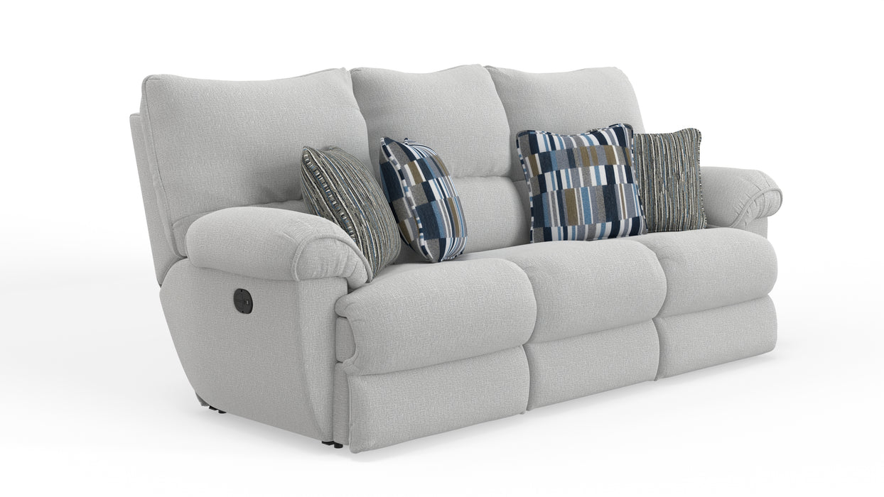 Lenny Power Lay Flat Reclining Sofa - Smokey Mountain Furniture (NC)