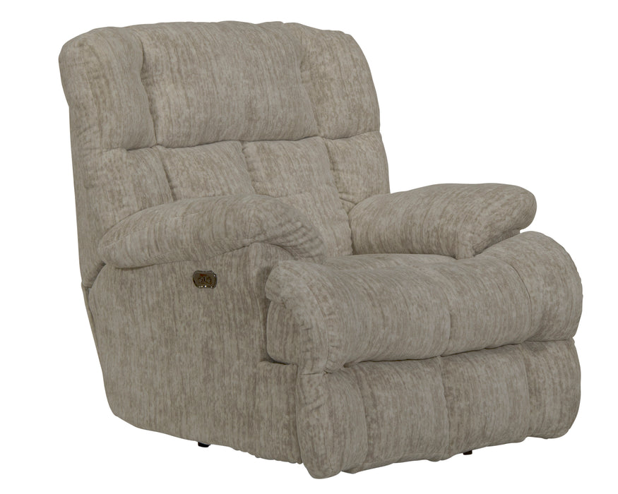 Cirrus Power Lay Flat Chaise Recliner - Smokey Mountain Furniture (NC)