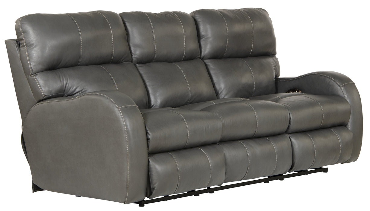 Angelo Power Headrest Power LayFlat Reclining Sofa - Smokey Mountain Furniture (NC)