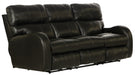 Angelo Power Headrest Power LayFlat Reclining Sofa - Smokey Mountain Furniture (NC)