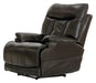 Naples Power Headrest Power Lay Flat Recliner w/Extended Ottoman - Smokey Mountain Furniture (NC)
