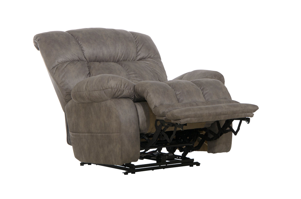 Dawkins Power Lay Flat Recl w/Oversize Xtra Comfort Ottoman - Smokey Mountain Furniture (NC)