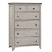 Farmhouse Reimagined Drawer Chest in Antique White - Smokey Mountain Furniture (NC)