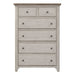 Farmhouse Reimagined Drawer Chest in Antique White - Smokey Mountain Furniture (NC)
