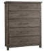 Vaughan Bassett Dovetail 5-Drawer Chest in Mystic Grey image