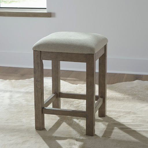 Liberty Furniture Bartlett Field Upholstered Console Stool in Dusty Taupe image