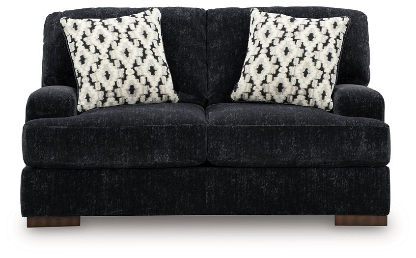 Whitmore Manor Loveseat - Smokey Mountain Furniture (NC)