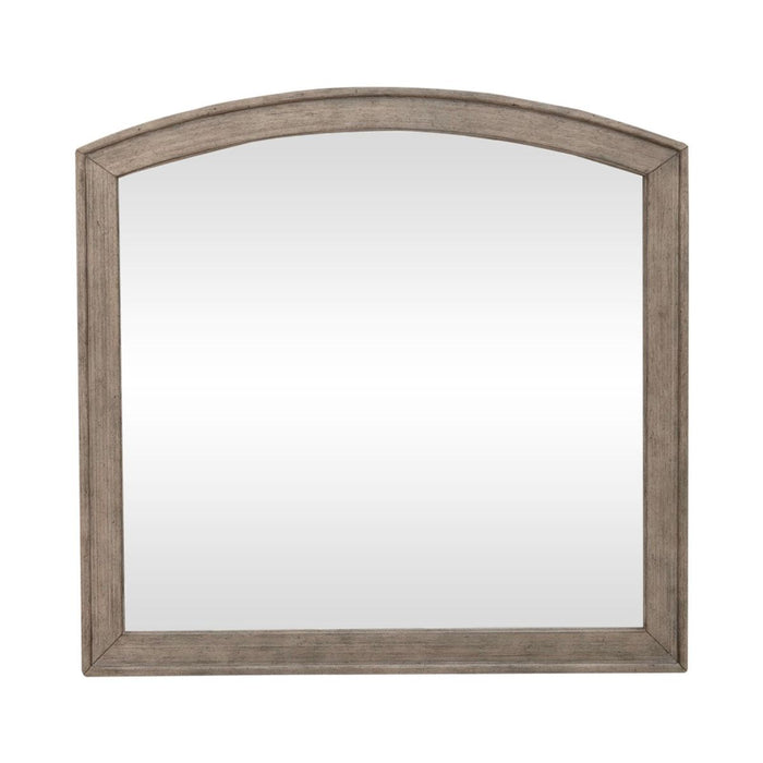 Liberty Furniture Avalon Arched Mirror in Burnished Beige