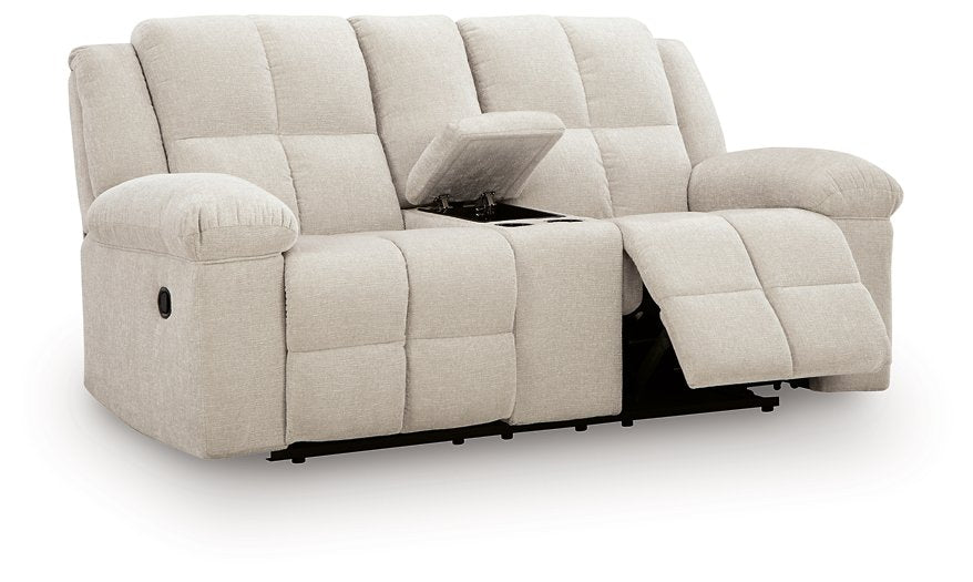 Orlen Reclining Loveseat with Console - Smokey Mountain Furniture (NC)