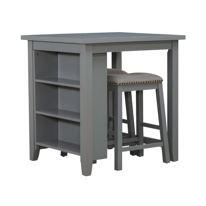 Brook Creek 3 Piece Counter Set - Smokey Mountain Furniture (NC)