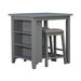 Brook Creek 3 Piece Counter Set - Smokey Mountain Furniture (NC)