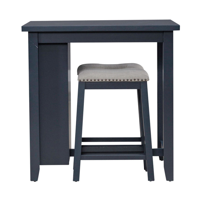 Brook Creek 3 Piece Counter Set - Navy - Smokey Mountain Furniture (NC)