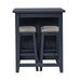 Brook Creek 3 Piece Counter Set - Navy - Smokey Mountain Furniture (NC)