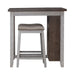 Brook Creek 3 Piece Counter Set - Two Tone - Smokey Mountain Furniture (NC)