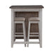 Brook Creek 3 Piece Counter Set - Two Tone - Smokey Mountain Furniture (NC)