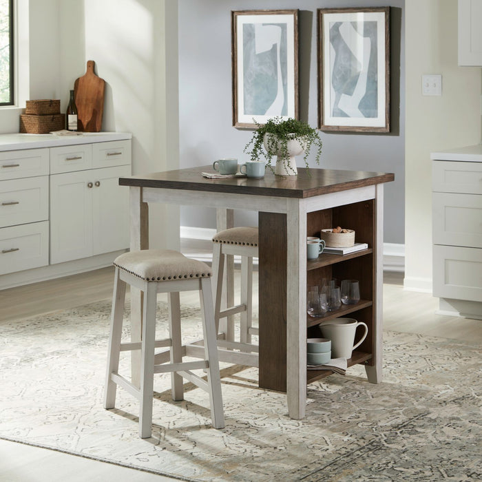 Brook Creek 3 Piece Counter Set - Two Tone image