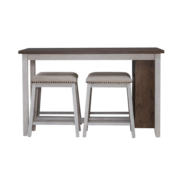 Brook Creek 5 Piece Counter Set- Two Tone - Smokey Mountain Furniture (NC)