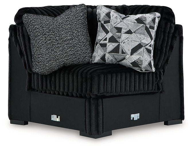 Midnight-Madness Sectional - Smokey Mountain Furniture (NC)