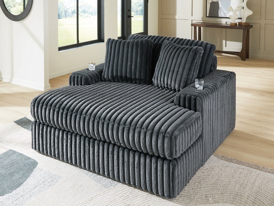 Midnight-Madness Oversized Chaise - Smokey Mountain Furniture (NC)
