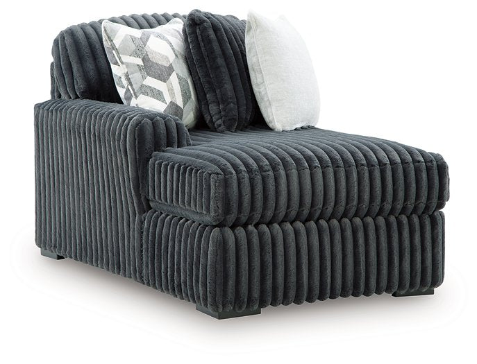 Midnight-Madness Sectional Sofa with Chaise - Smokey Mountain Furniture (NC)