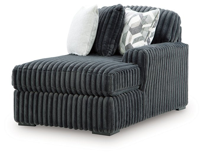 Midnight-Madness Sectional Sofa with Chaise - Smokey Mountain Furniture (NC)