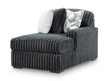 Midnight-Madness Sectional Sofa with Chaise - Smokey Mountain Furniture (NC)