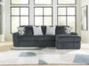 Midnight-Madness Sectional Sofa with Chaise - Smokey Mountain Furniture (NC)
