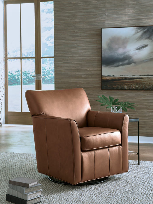Braydunn Swivel Glider Accent Chair - Smokey Mountain Furniture (NC)
