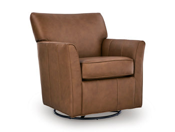 Braydunn Swivel Glider Accent Chair - Smokey Mountain Furniture (NC)