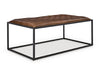 Junsor Coffee Table Ottoman - Smokey Mountain Furniture (NC)