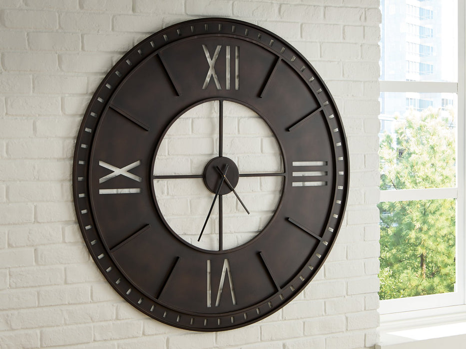 Lytle Wall Clock - Smokey Mountain Furniture (NC)