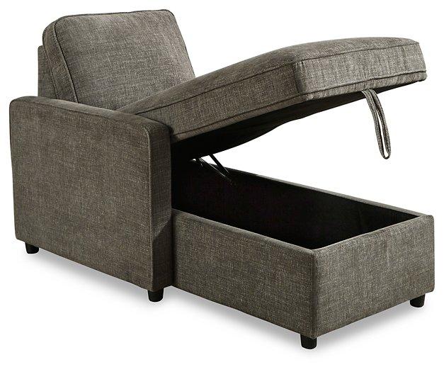 Kerle 2-Piece Sectional with Pop Up Bed