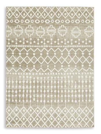 Bunchly 4'11" x 7'2" Washable Rug - Smokey Mountain Furniture (NC)