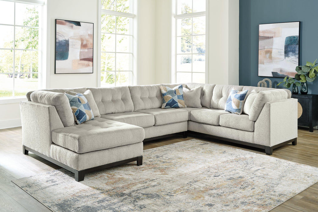 Maxon Place Sectional with Chaise - Smokey Mountain Furniture (NC)