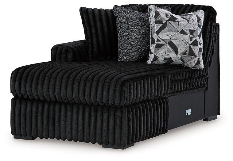 Midnight-Madness Super Chaise - Smokey Mountain Furniture (NC)