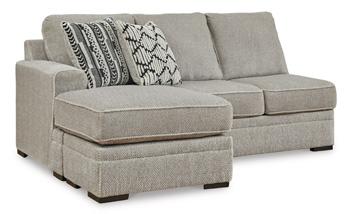 Calnita Sectional with Chaise - Smokey Mountain Furniture (NC)