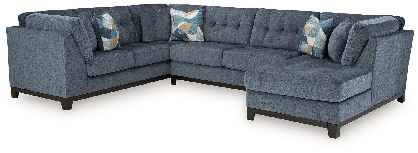 Maxon Place Sectional with Chaise - Smokey Mountain Furniture (NC)
