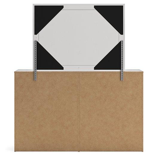 Cayboni Dresser and Mirror - Smokey Mountain Furniture (NC)