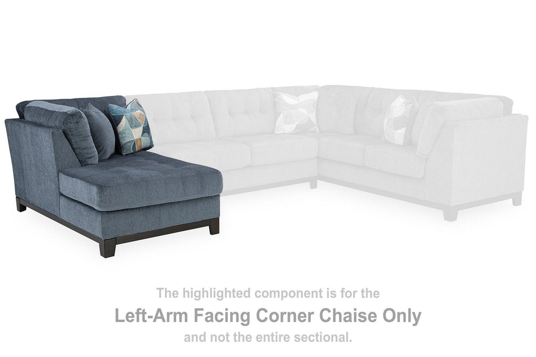 Maxon Place Sectional with Chaise - Smokey Mountain Furniture (NC)