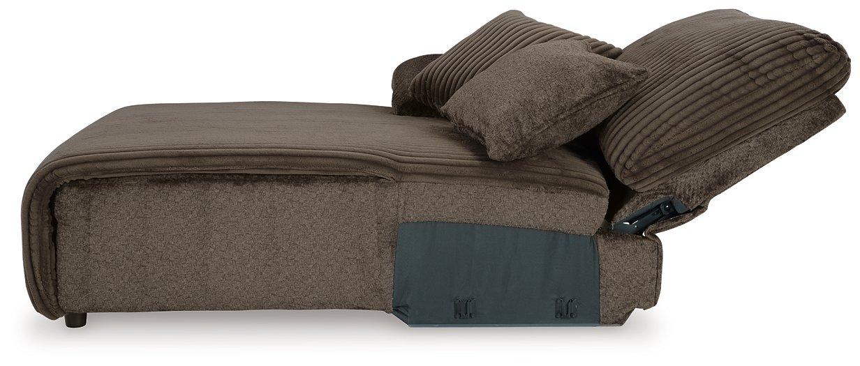 Top Tier Reclining Sectional with Chaise - Smokey Mountain Furniture (NC)