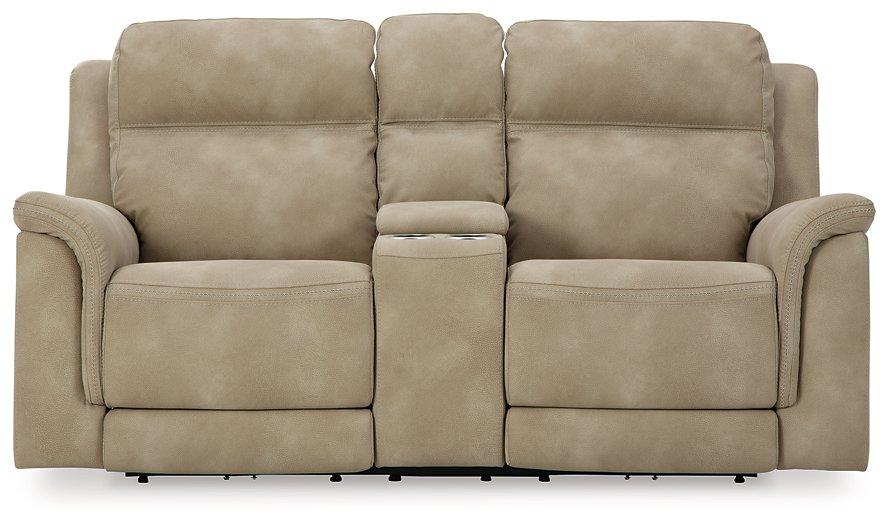Next-Gen DuraPella Power Reclining Loveseat with Console - Smokey Mountain Furniture (NC)