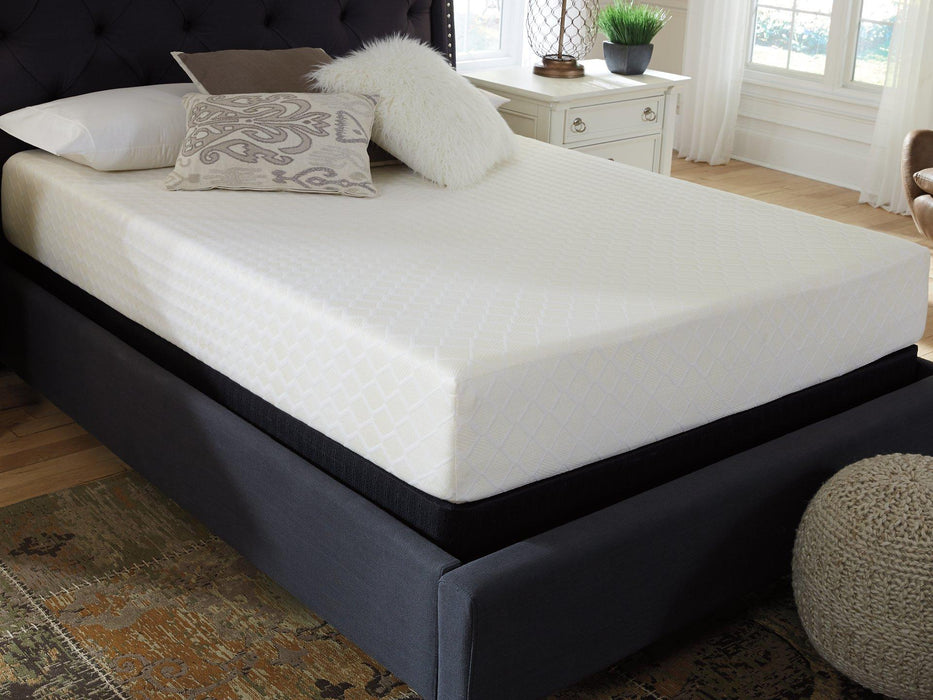 10 Inch Chime Memory Foam Mattress Set - Smokey Mountain Furniture (NC)