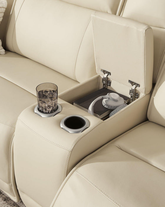 Double Deal Reclining Sectional with Console - Smokey Mountain Furniture (NC)