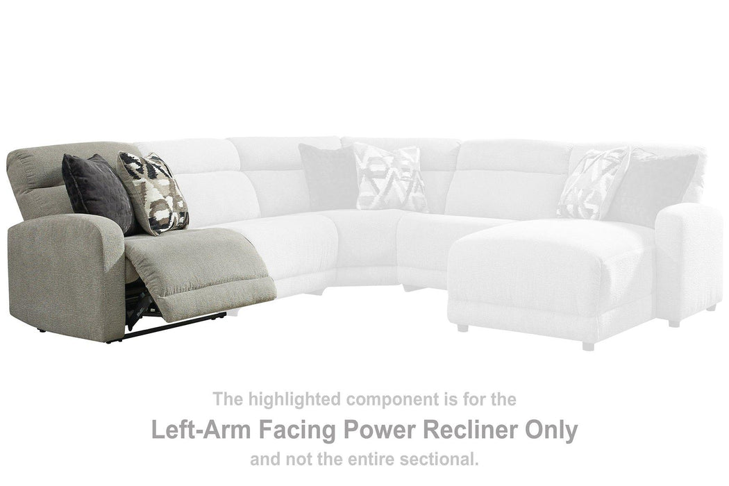 Colleyville Power Reclining Sectional with Chaise - Smokey Mountain Furniture (NC)