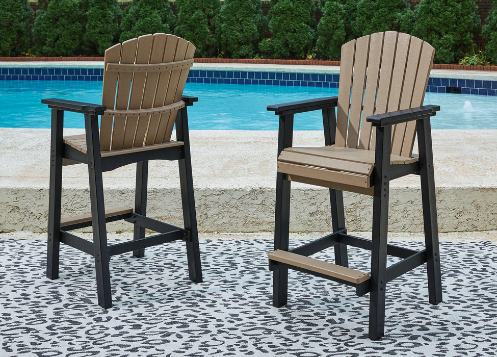 Fairen Trail Barstool (Set of 2) - Smokey Mountain Furniture (NC)