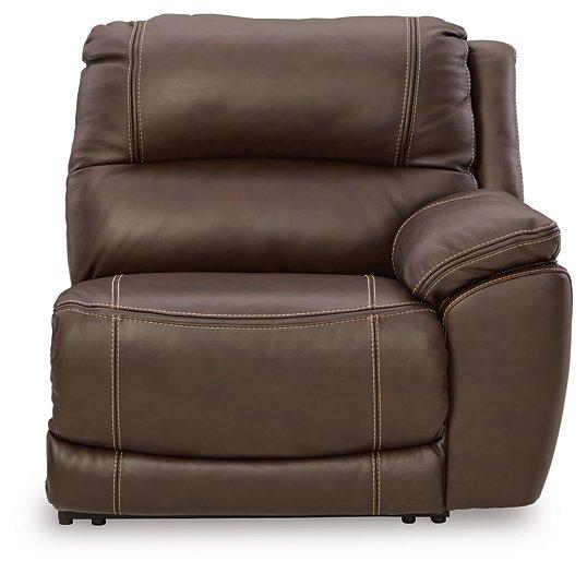 Dunleith Power Reclining Loveseat with Console - Smokey Mountain Furniture (NC)