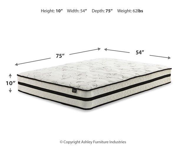 Chime 10 Inch Hybrid Mattress in a Box - Smokey Mountain Furniture (NC)