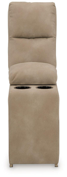 Next-Gen DuraPella Power Reclining Sectional Loveseat with Console - Smokey Mountain Furniture (NC)