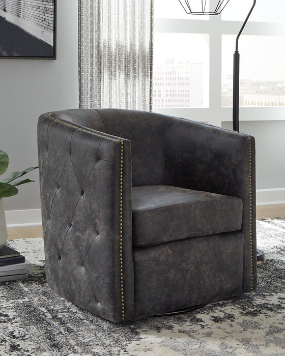 Brentlow Swivel Accent Chair - Smokey Mountain Furniture (NC)