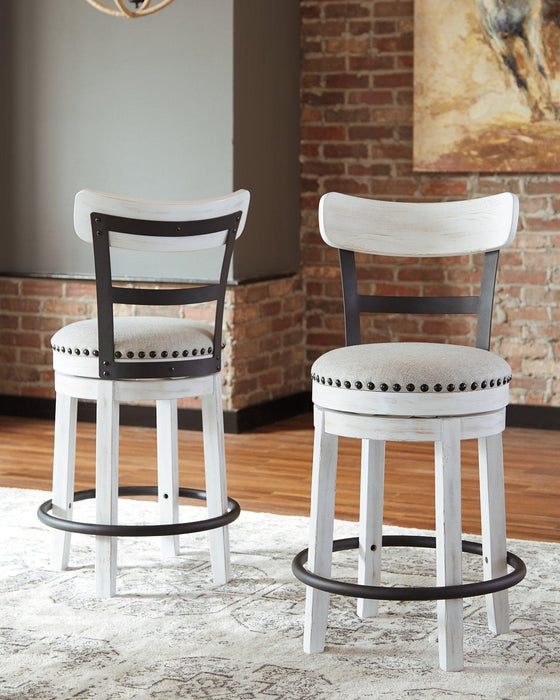 Valebeck Counter Height Bar Stool - Smokey Mountain Furniture (NC)